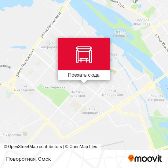 Карта Поворотная