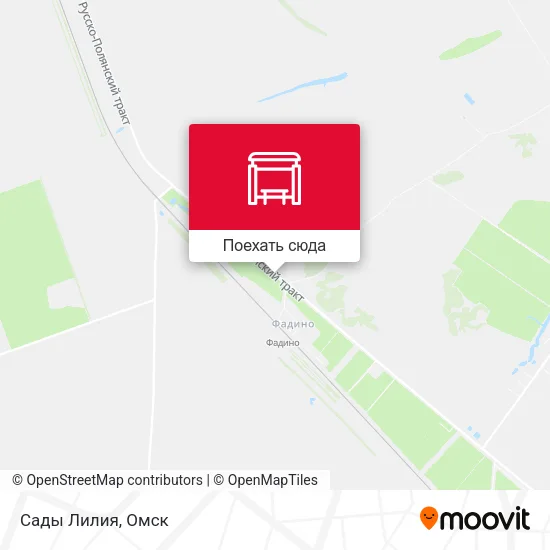 Карта Сады Лилия