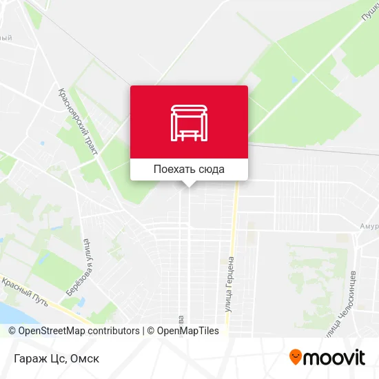 Карта Гараж Цс