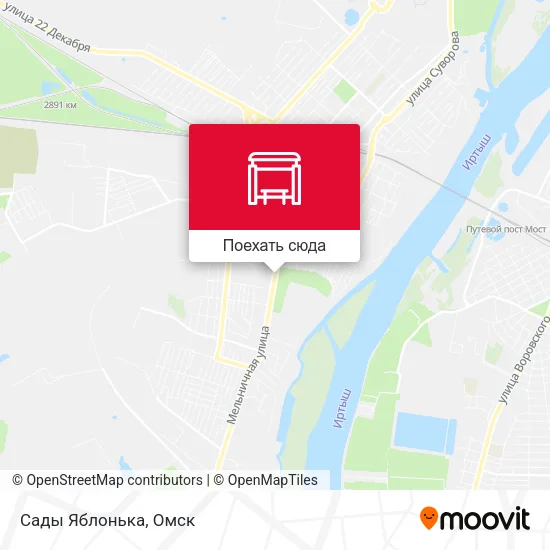 Карта Сады Яблонька