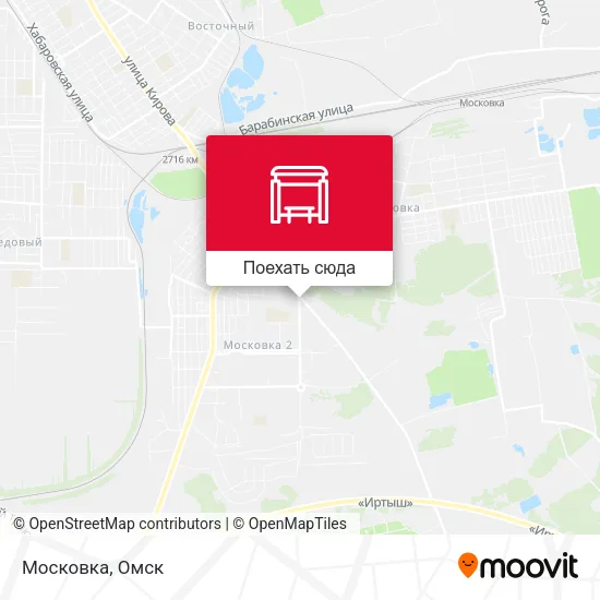 Карта Московка