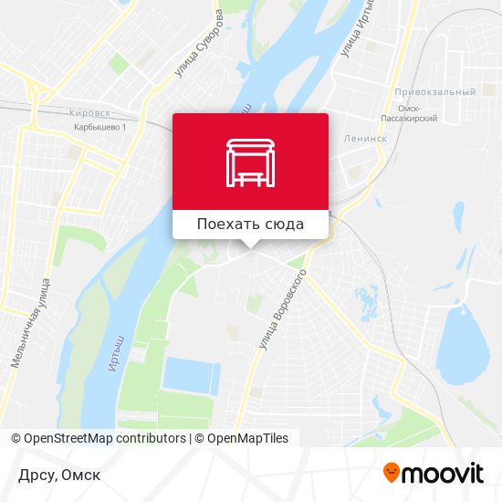 Карта Дрсу