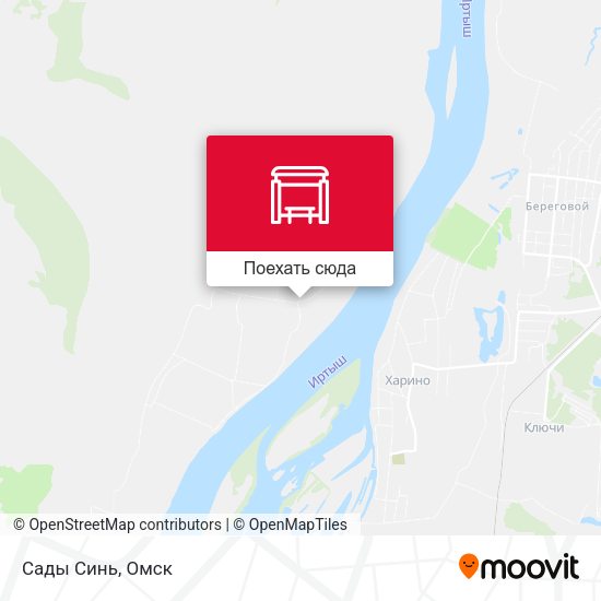 Карта Сады Синь