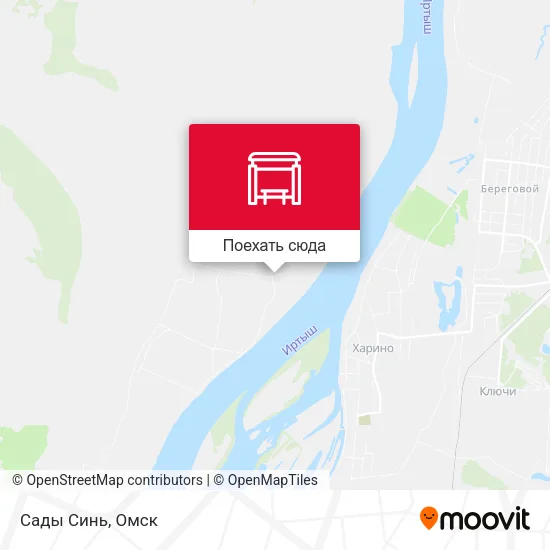 Карта Сады Синь