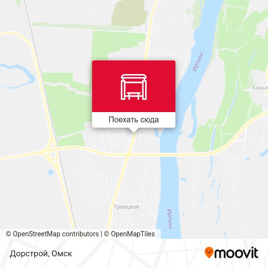 Карта Дорстрой