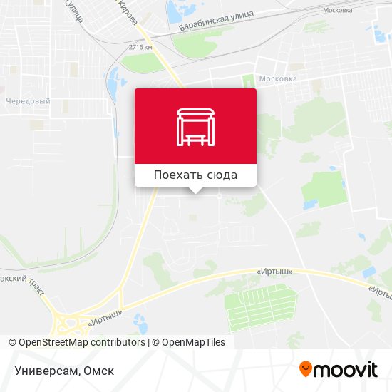 Карта Универсам