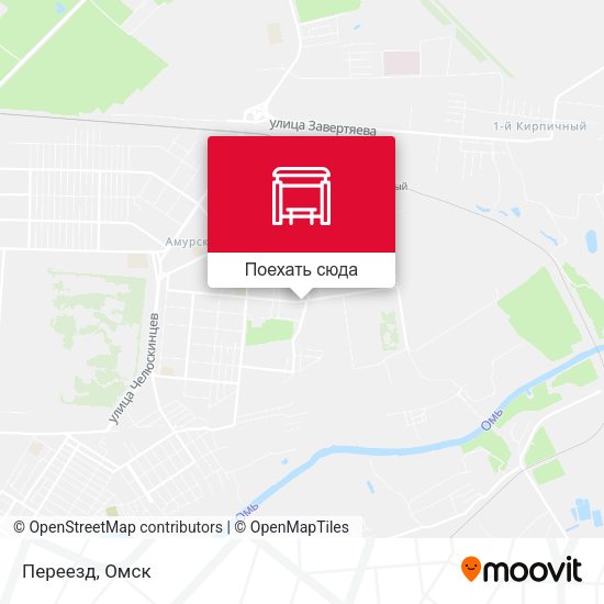 Карта Переезд