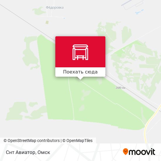 Карта Снт Авиатор