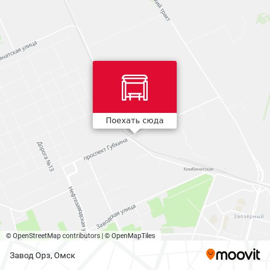 Карта Завод Орз