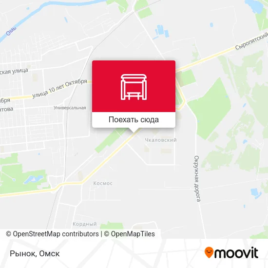 Карта Рынок