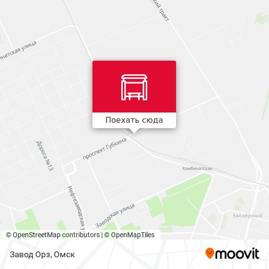 Карта Завод Орз