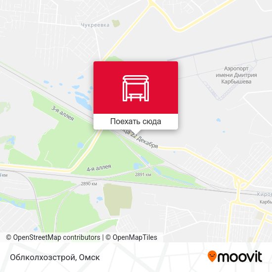 Карта Облколхозстрой