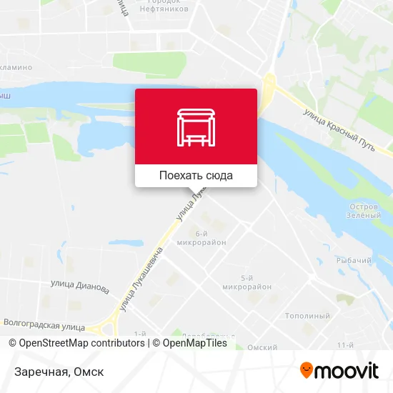 Карта Заречная