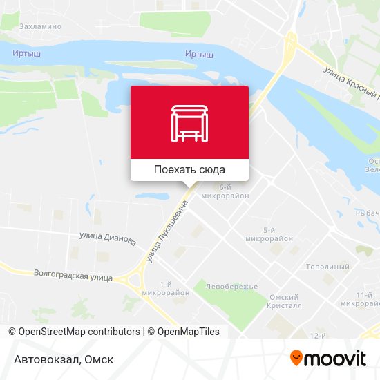 Карта Автовокзал