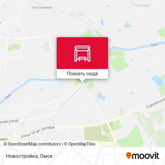 Карта Новостройка