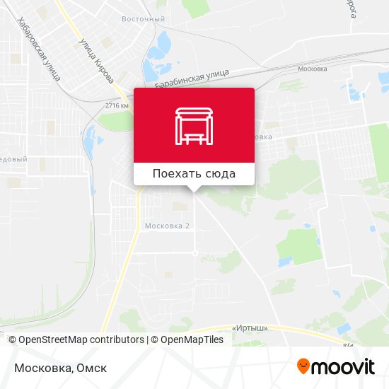 Карта Московка