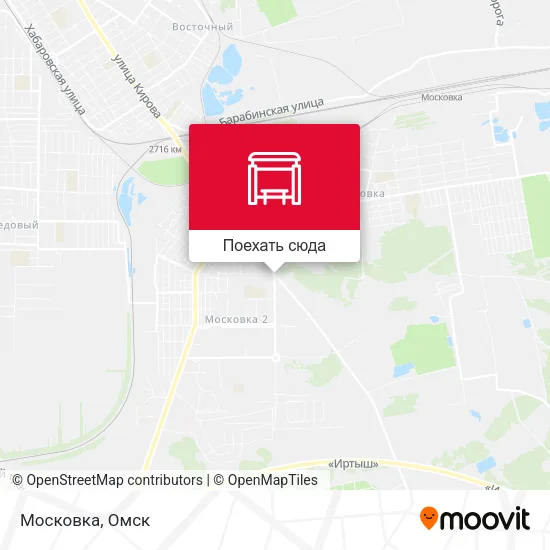 Карта Московка