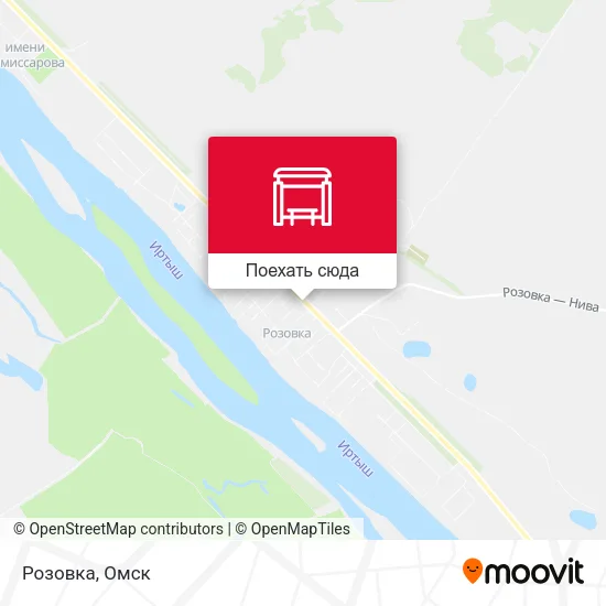 Карта Розовка