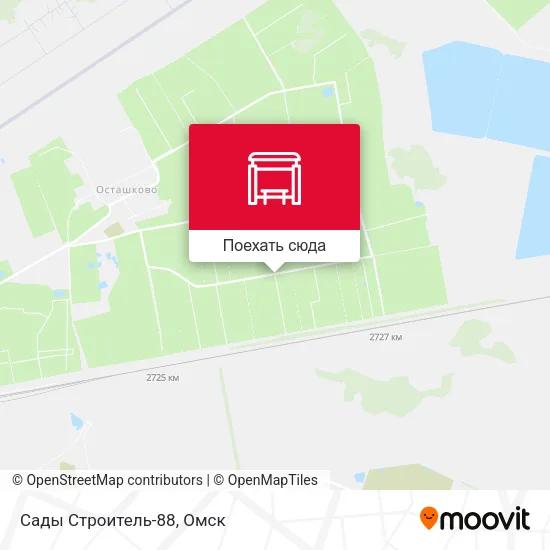 Карта Сады Строитель-88