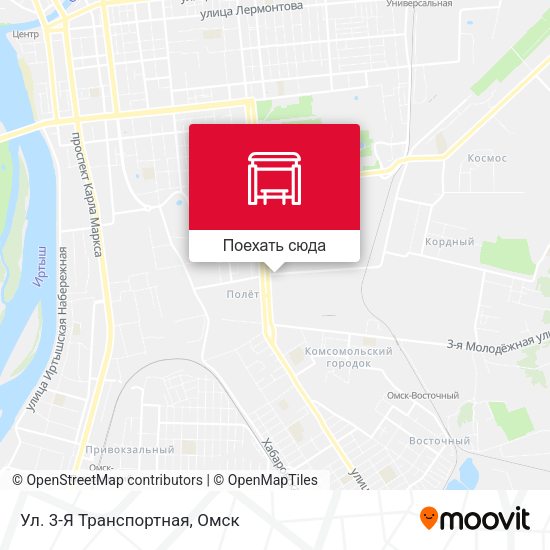 Карта Ул. 3-Я Транспортная