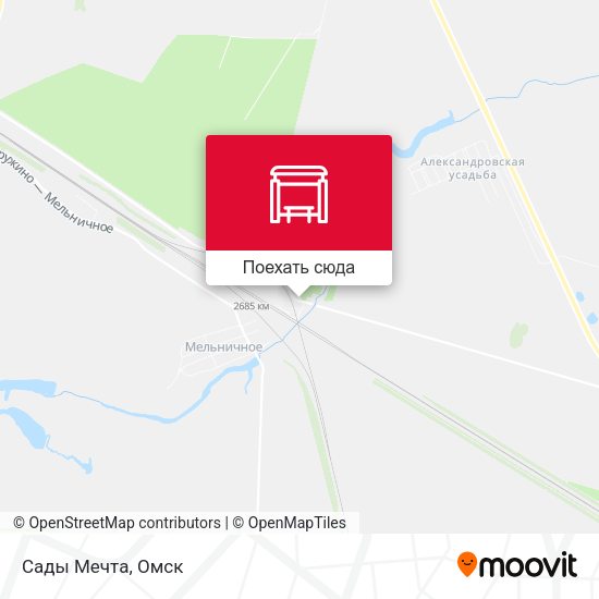 Карта Сады Мечта