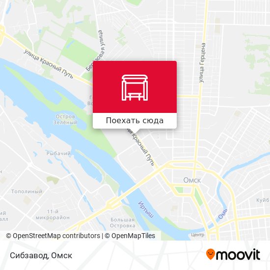 Карта Сибзавод