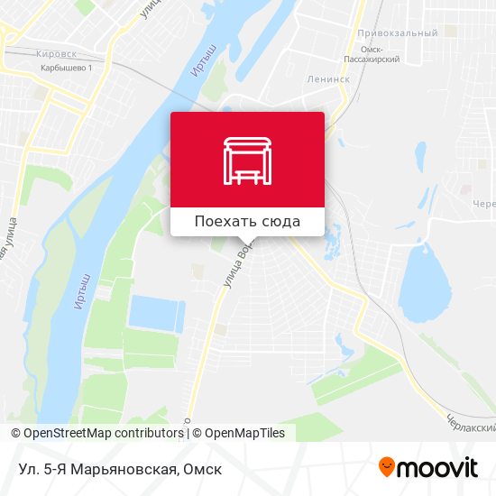 Карта Ул. 5-Я Марьяновская