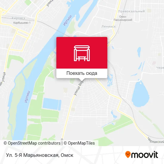 Карта Ул. 5-Я Марьяновская