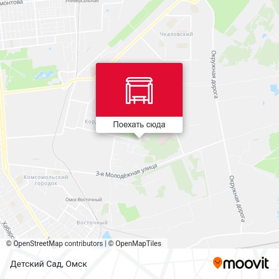 Карта Детский Сад
