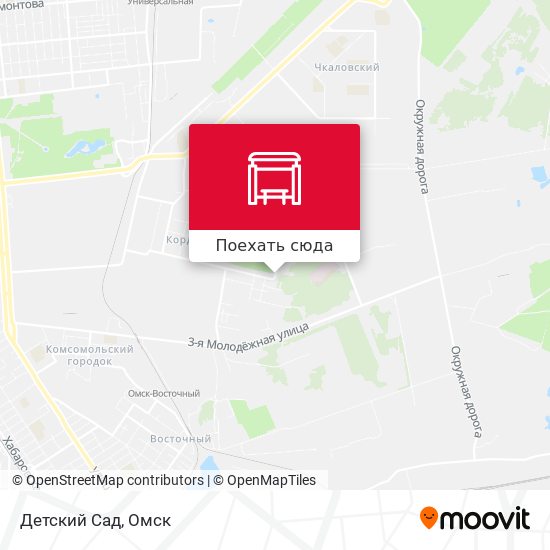 Карта Детский Сад