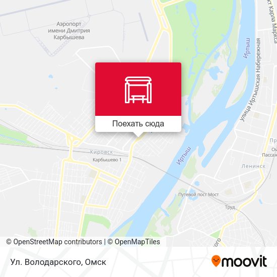 Карта Ул. Володарского