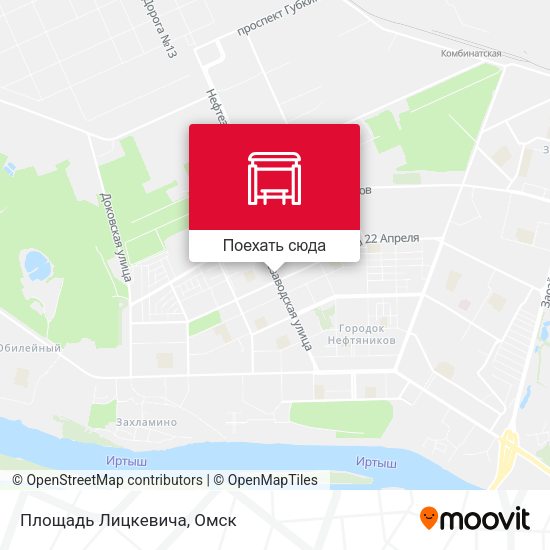 Карта Площадь Лицкевича