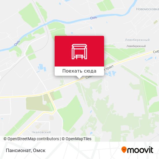 Карта Пансионат