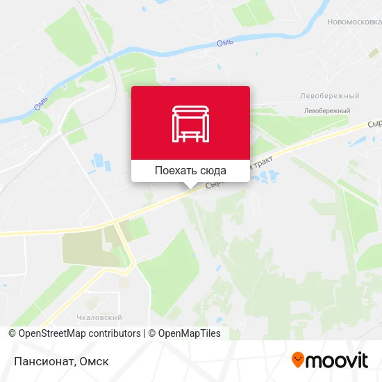Карта Пансионат