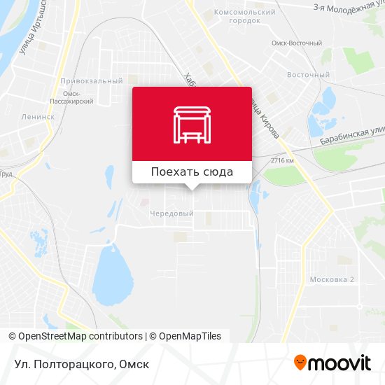 Карта Ул. Полторацкого