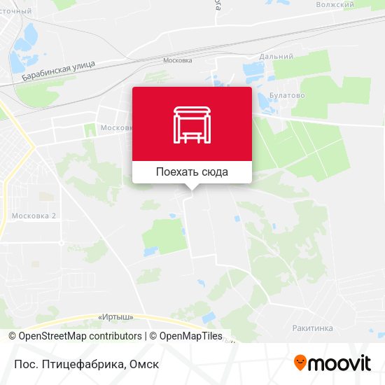 Карта Пос. Птицефабрика