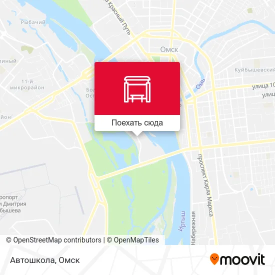 Карта Автошкола