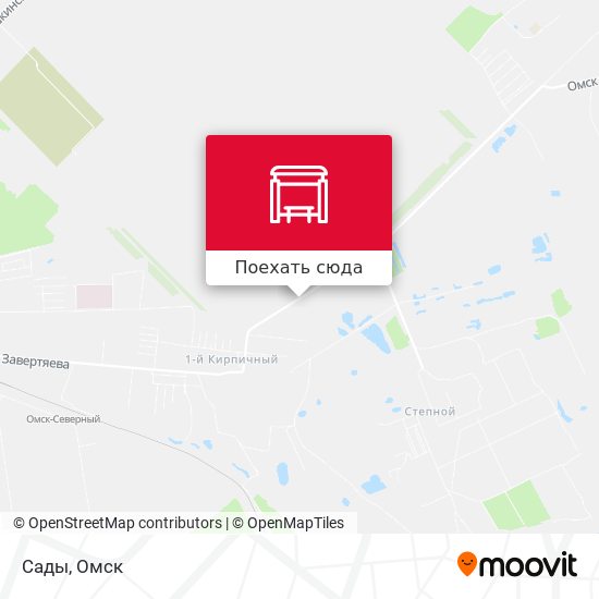 Карта Сады