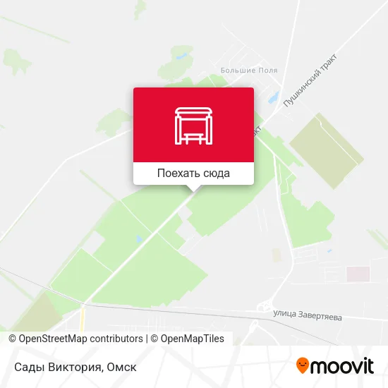 Карта Сады Виктория