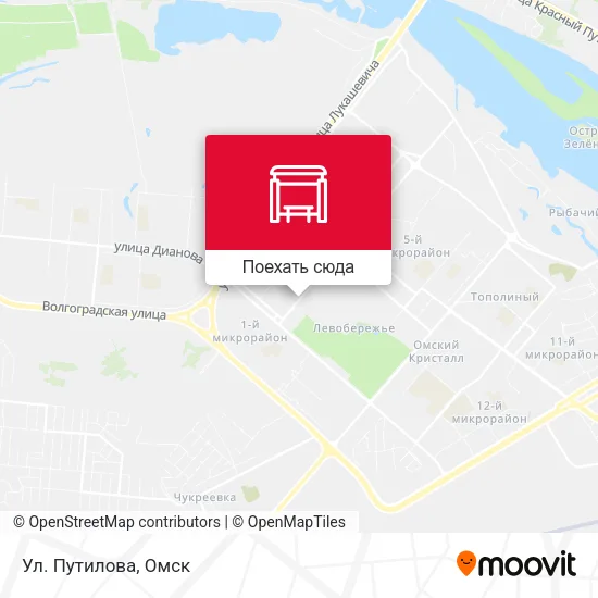 Карта Ул. Путилова