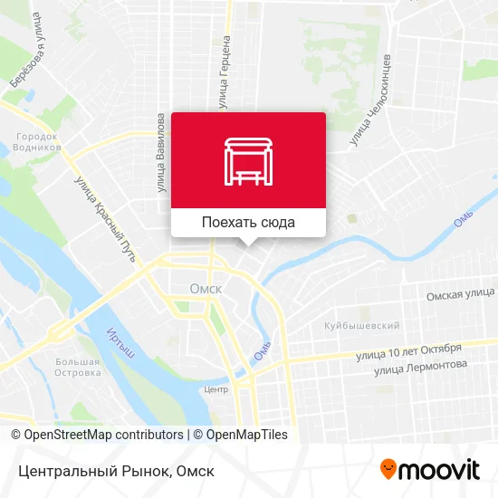 Карта Центральный Рынок
