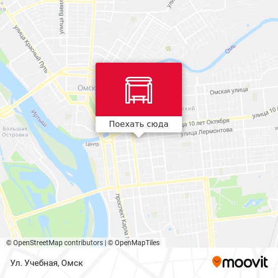 Карта Ул. Учебная