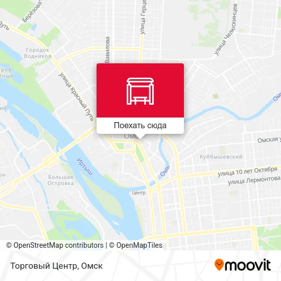 Карта Торговый Центр