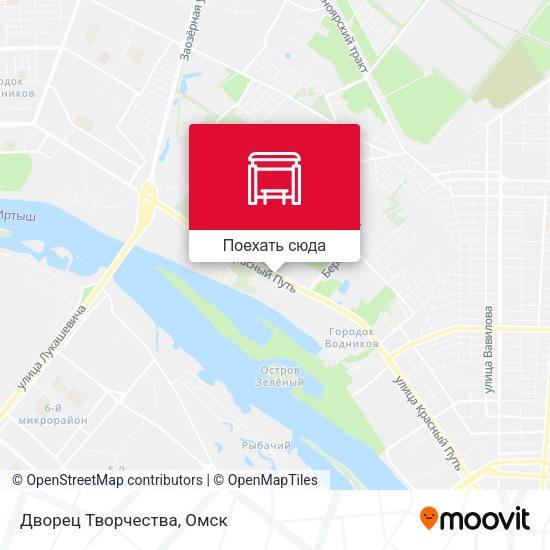 Карта Дворец Творчества