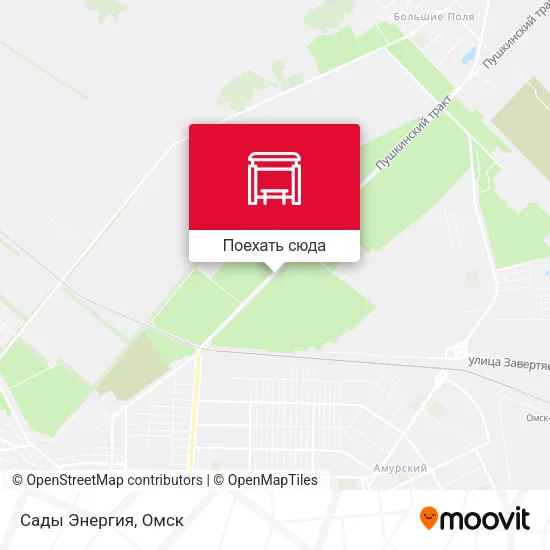 Карта Сады Энергия