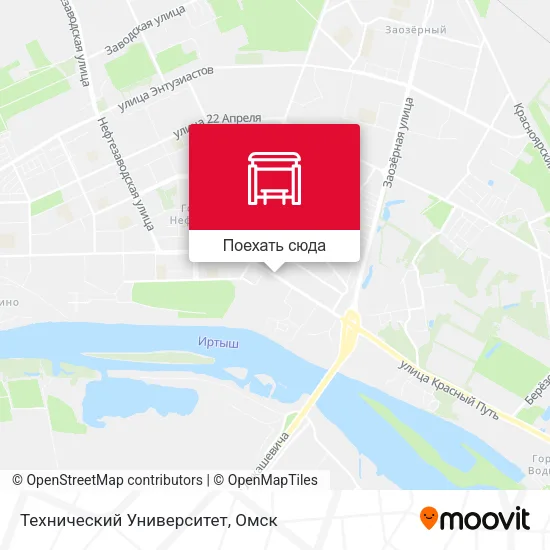 Карта Технический Университет
