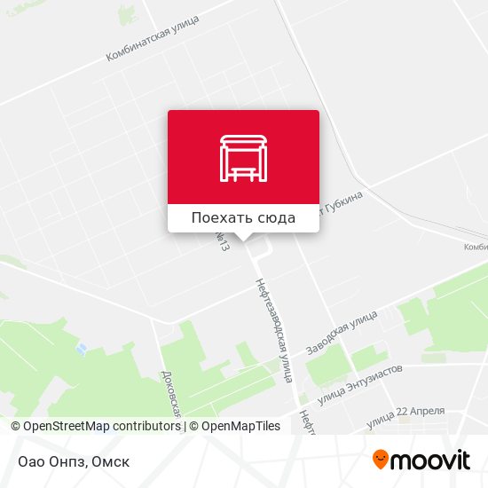Карта Оао Онпз
