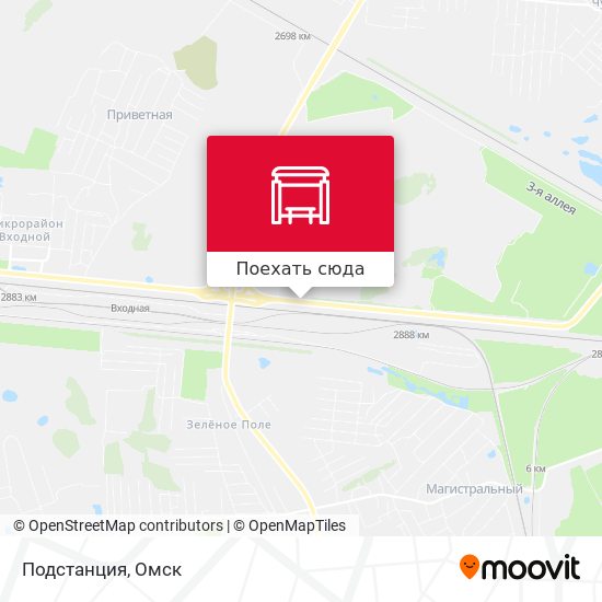 Карта Подстанция