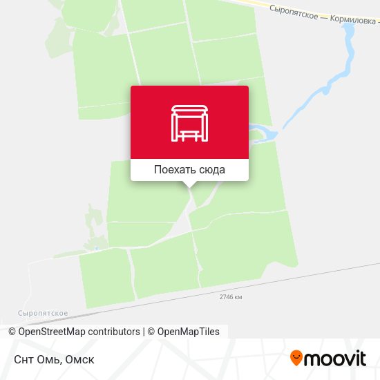 Карта Снт Омь