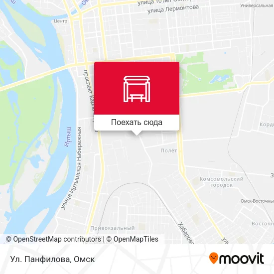 Карта Ул. Панфилова